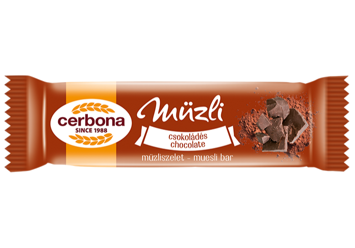 Baton musli cu ciocolată