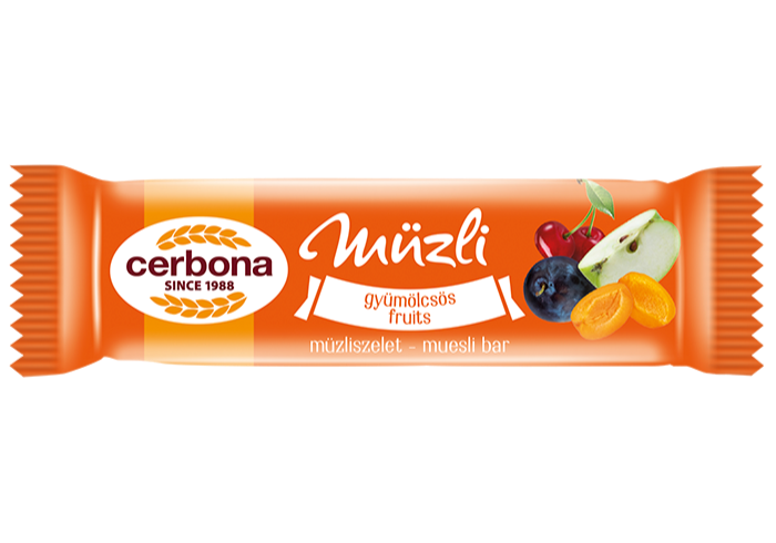 Fruit muesli bar