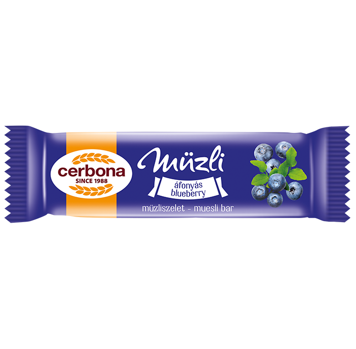 Baton musli cu afine