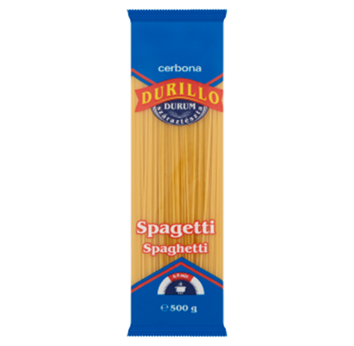 Durum spaghetti pasta