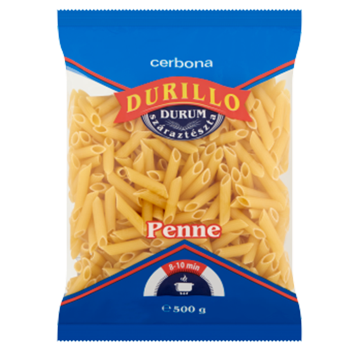 Durum penne pasta