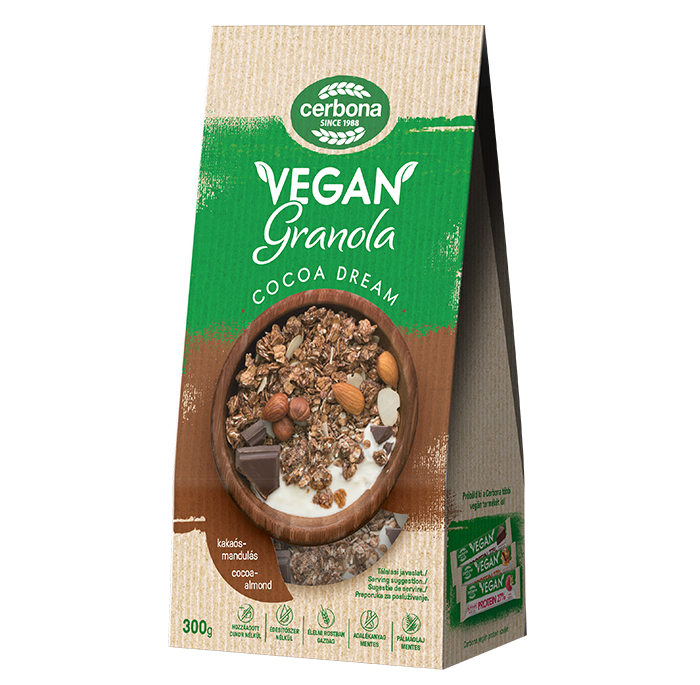 Vegán Cocoa Dream granola