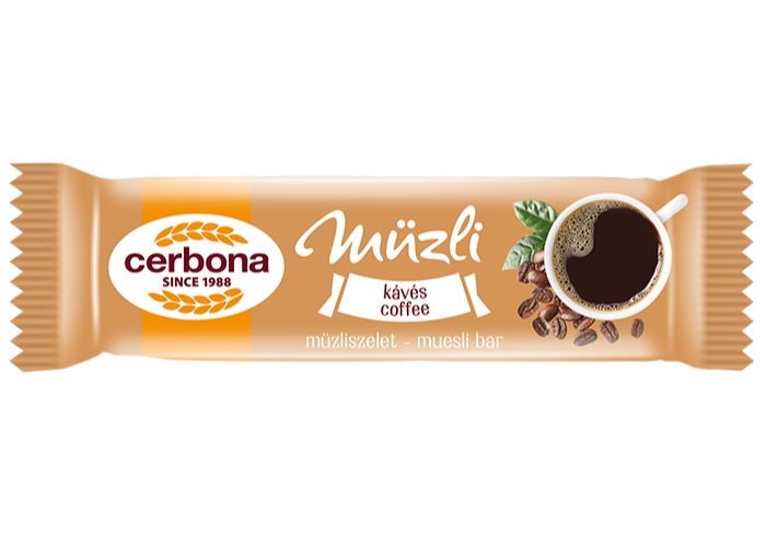 Kávés müzliszelet 