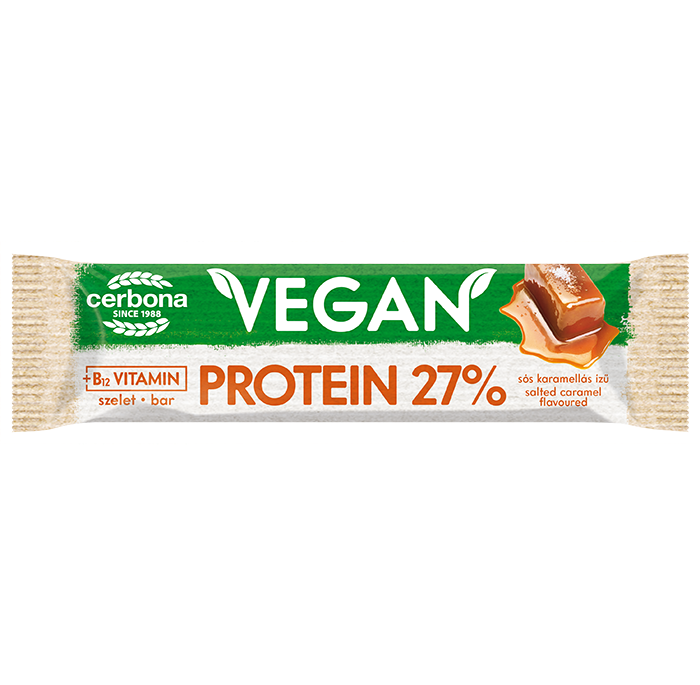 Vegan Salted caramel flavoured protein bar 