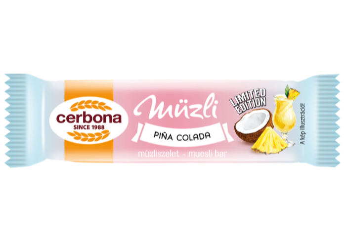 Piña colada ízű müzliszelet 