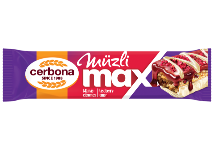 Muesli MAX with raspberry and lemon