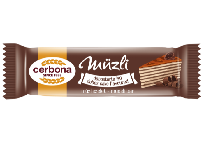 Doboscake flavoured muesli bar