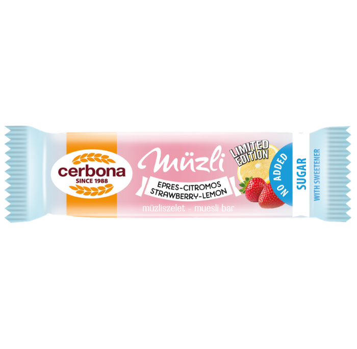 Epres-citromos müzliszelet 