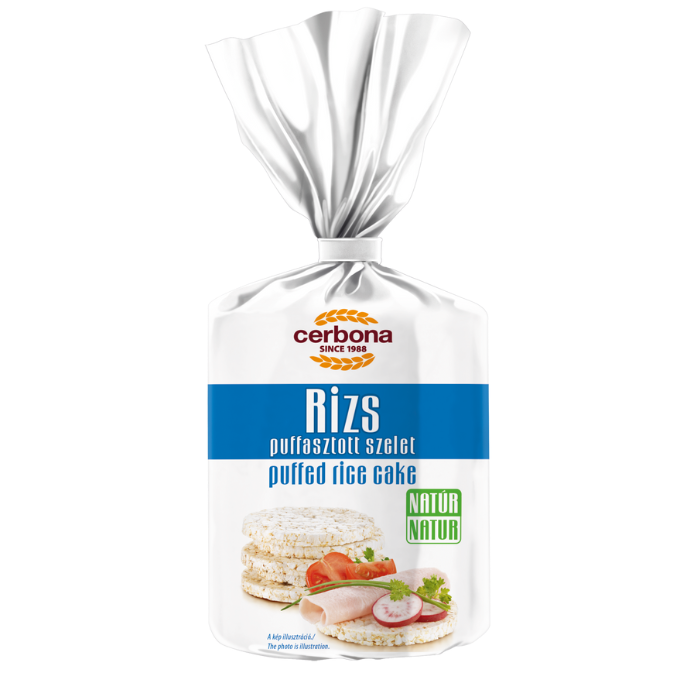Tartine de orez, natur