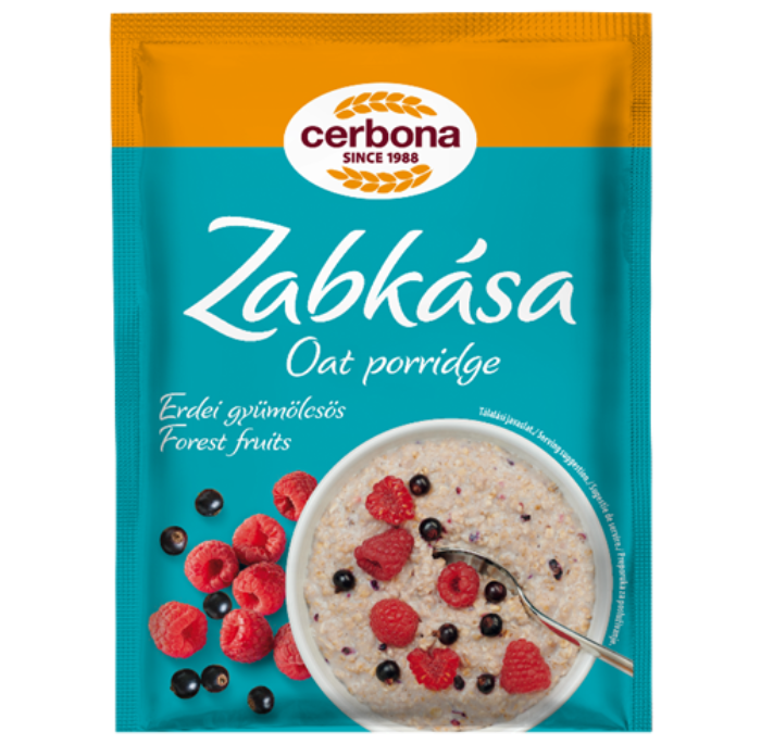 Erdei gyümölcsös zabkása