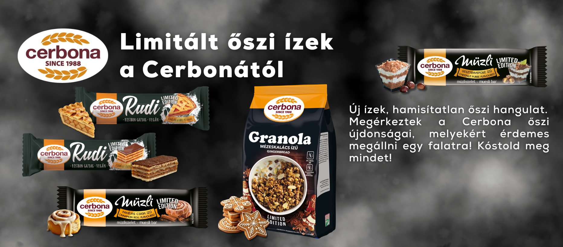 Limitált őszi termékek
